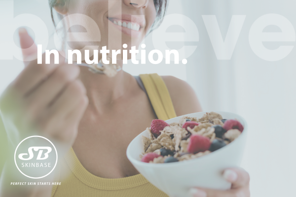 believe in nutrition in skincare