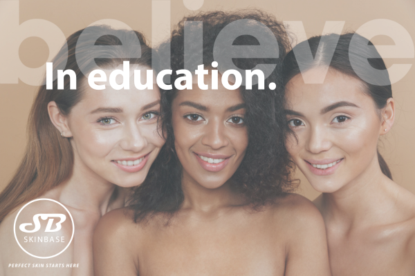 believe in education: skincare myths