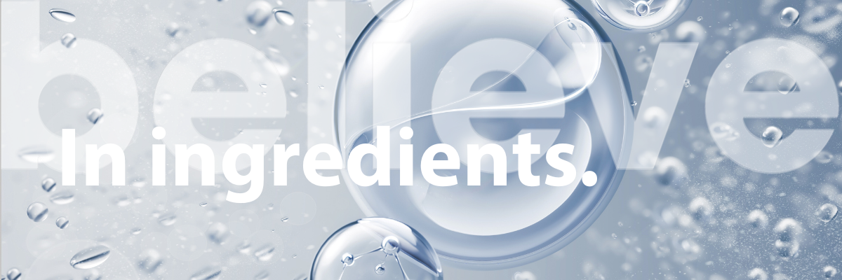 believe in ingredients
