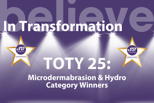 believe: microdermabrasion and hydro category winners